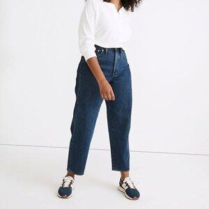 Madewell Balloon Jeans in Rinse Wash